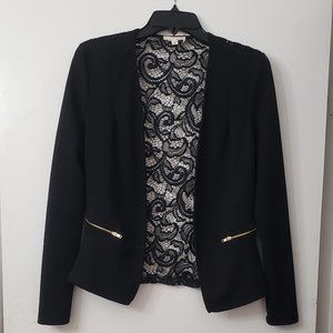 Vintage - Kaii Black Lace Back Blazer